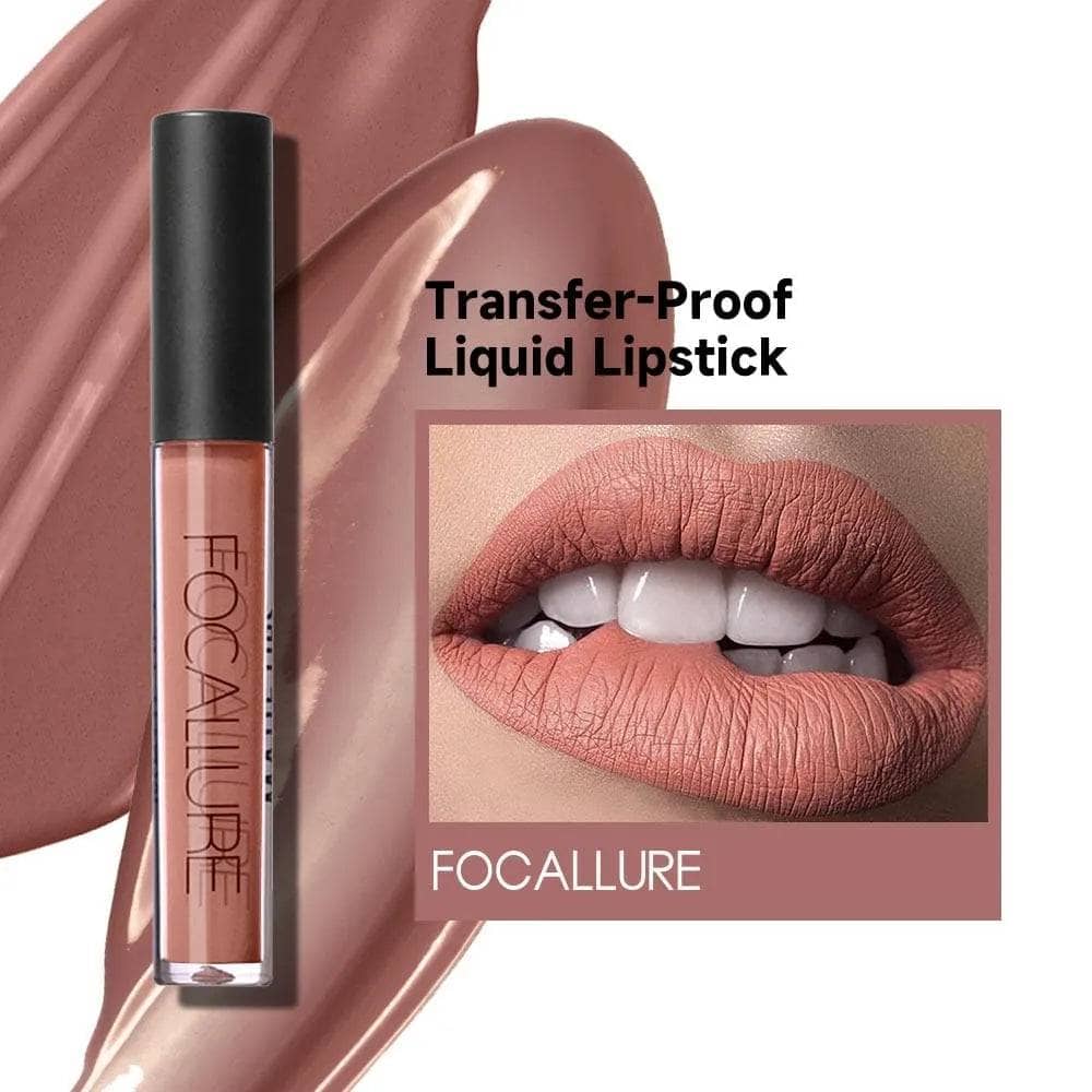 Transfer-Proof Liquid Lipstick #07 Chestnut